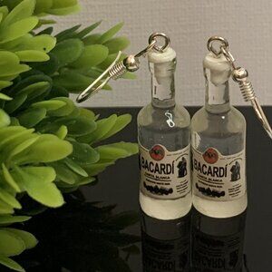 Liquor Earrings, Alcohol Earring,  Rum Earring, Funny Food Earrings, Gift Idea,